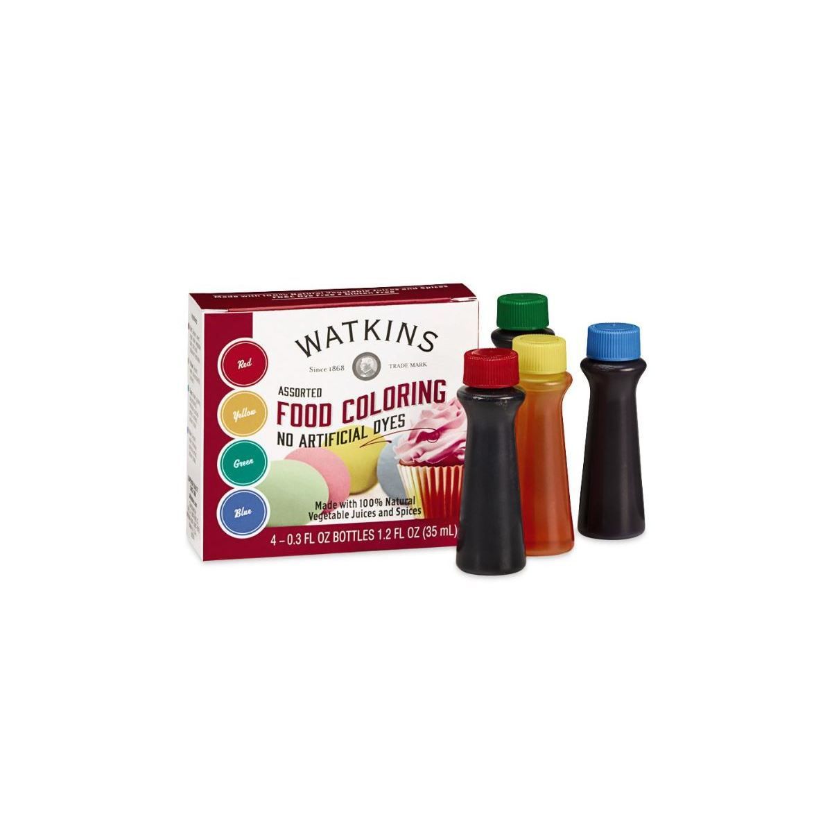Watkins Assorted Food Coloring - 1.2oz | Target