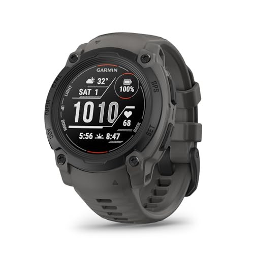 Garmin Instinct® E 40mm, Rugged Outdoor GPS Smartwatch, 24/7 Health Monitoring, Wrist-Based Heart Rate, Up to 16 Days of Battery Life, Charcoal | Amazon (US)
