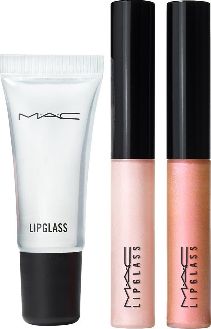 MAC Château Glow Lipglass Kit Travel Size Lip Gloss Set-$36.50 Value | Nordstrom