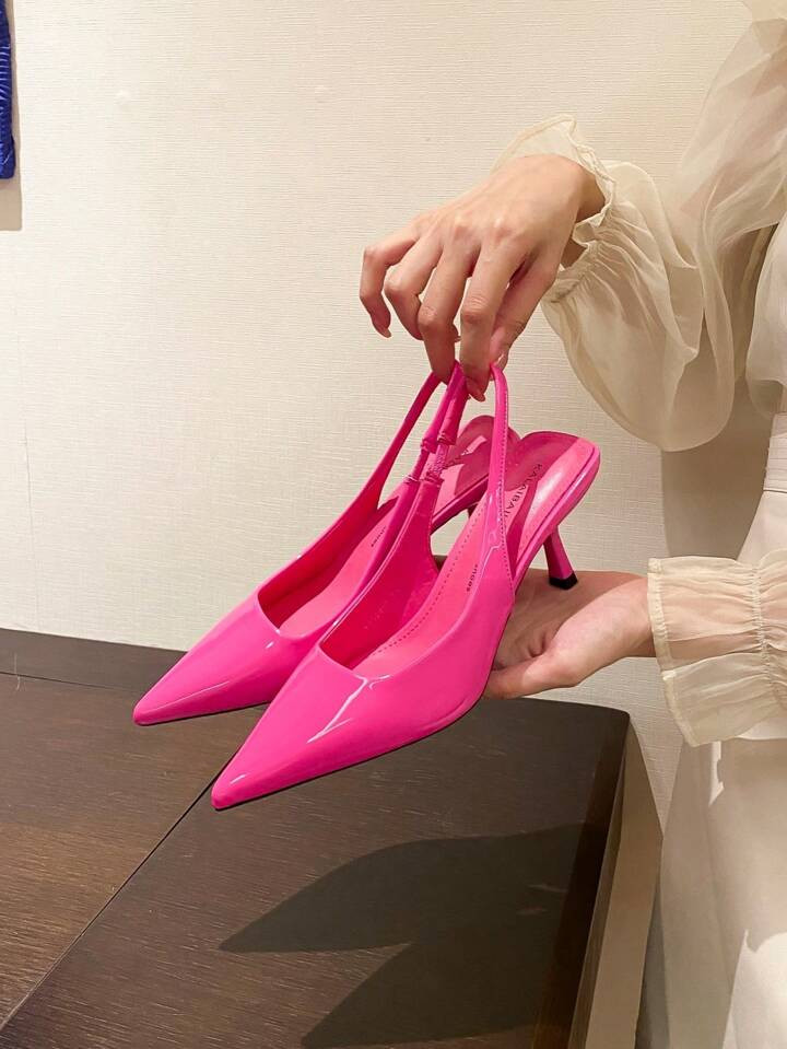 TrendsFashionable Comfortable Pointed Toe Shallow Mouth Hollow High-Heel Shoes For Women | SHEIN