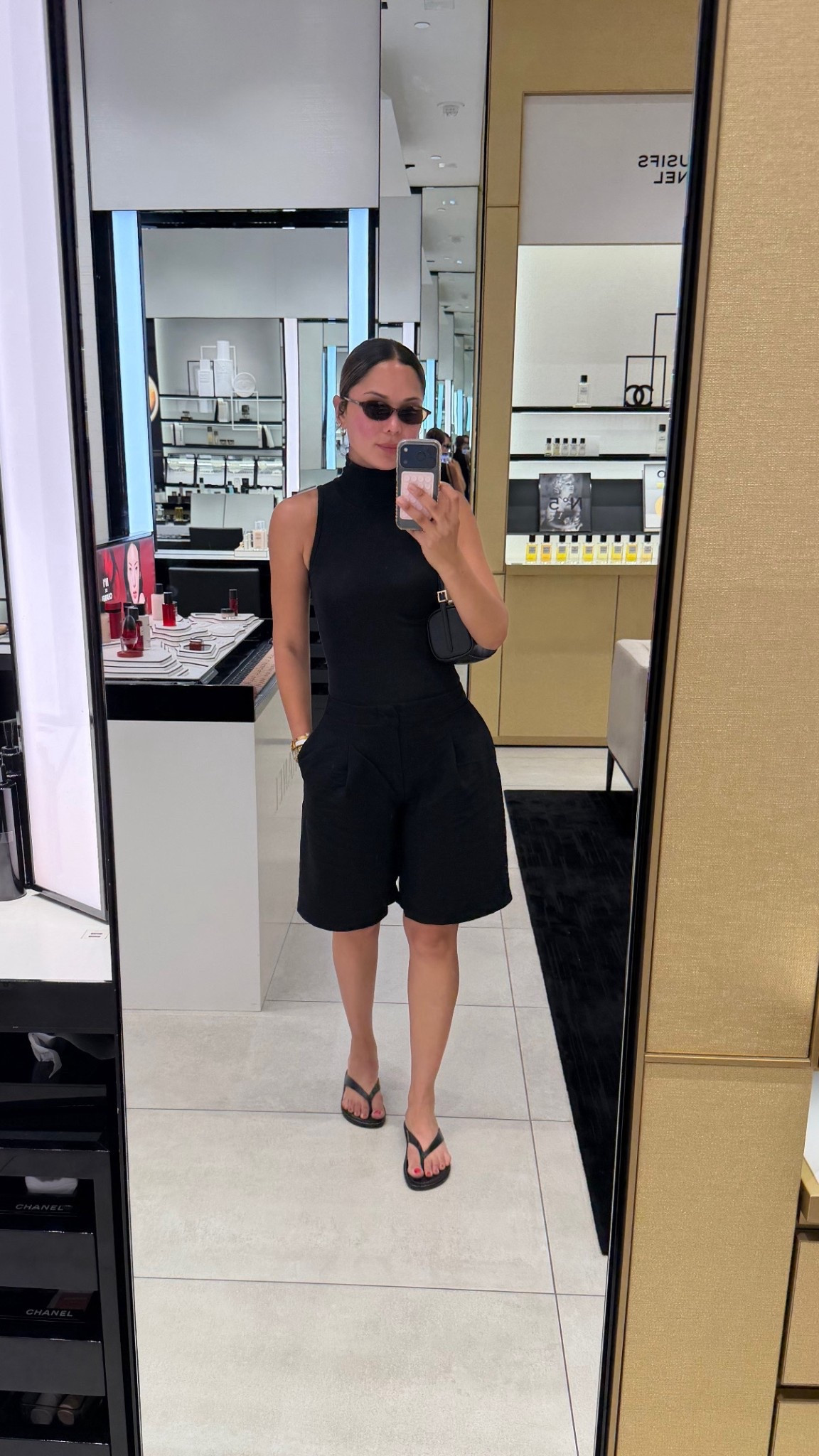 These shorts have been on repeat! Perfect length and fit 😍👌🏼 wearing size 2 