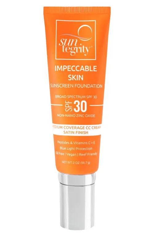 SUNTEGRITY Impeccable Skin Moisturizing Face Sunscreen in Nude at Nordstrom | Nordstrom