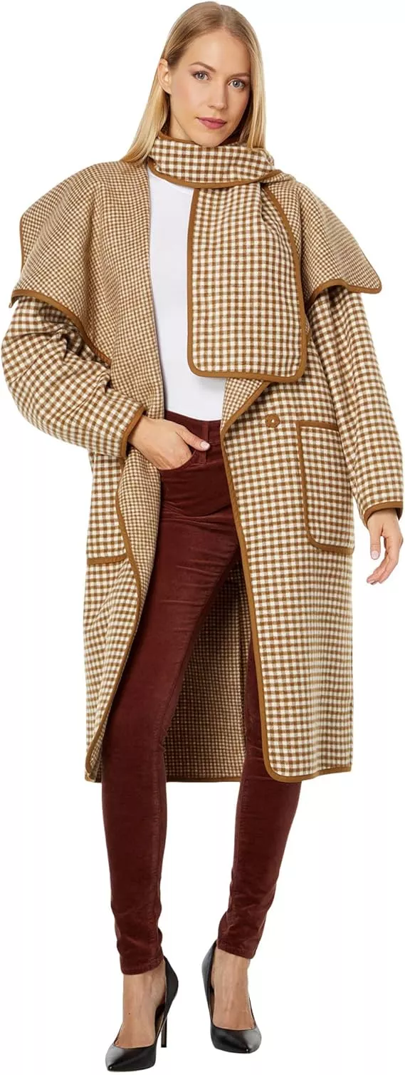 Joie on sale houndstooth coat