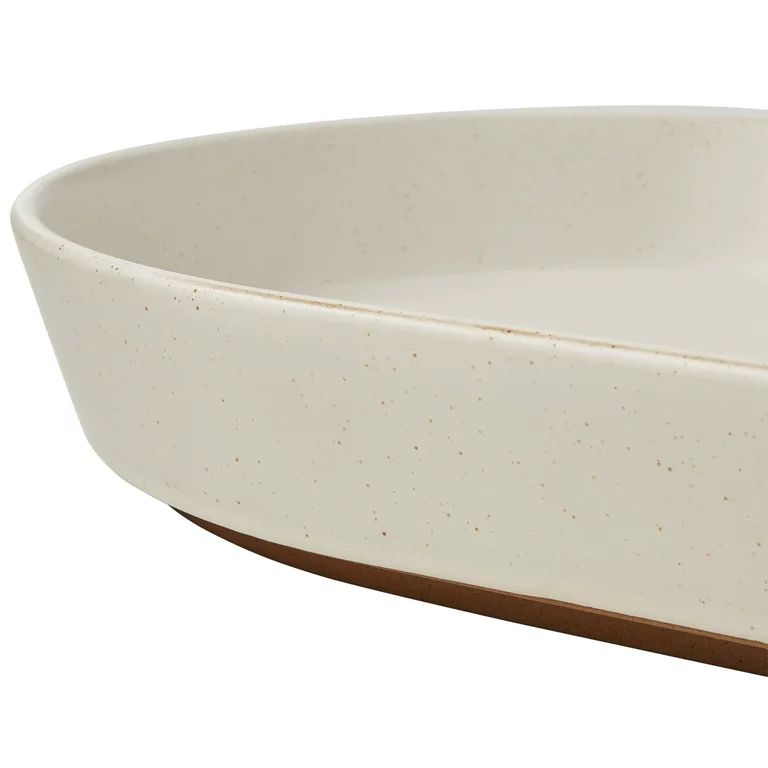 Better Homes & Gardens Cream Large Oval Serve Tray by Dave and Jenny Marrs | Walmart (US)