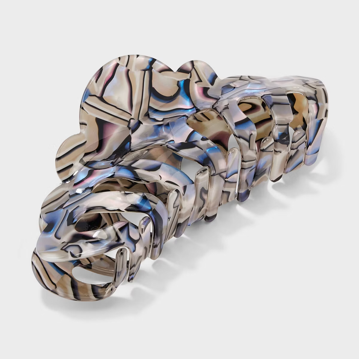 Marbled Crown Jumbo Claw Hair Clip - A New Day™ | Target