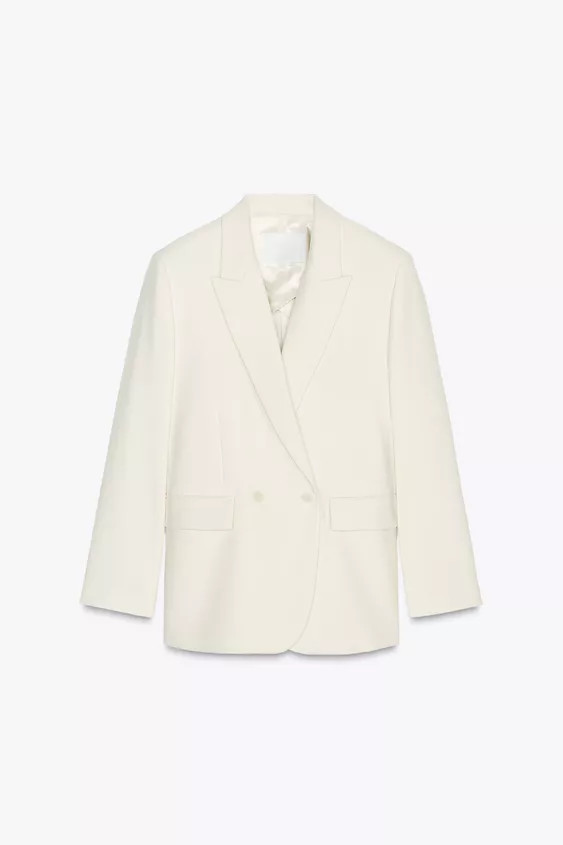ZW COLLECTION DOUBLE-BREASTED BLAZER | Zara UK