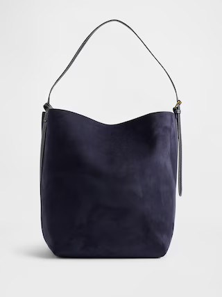 Vegan Suede Bucket Bag | Gap (US)