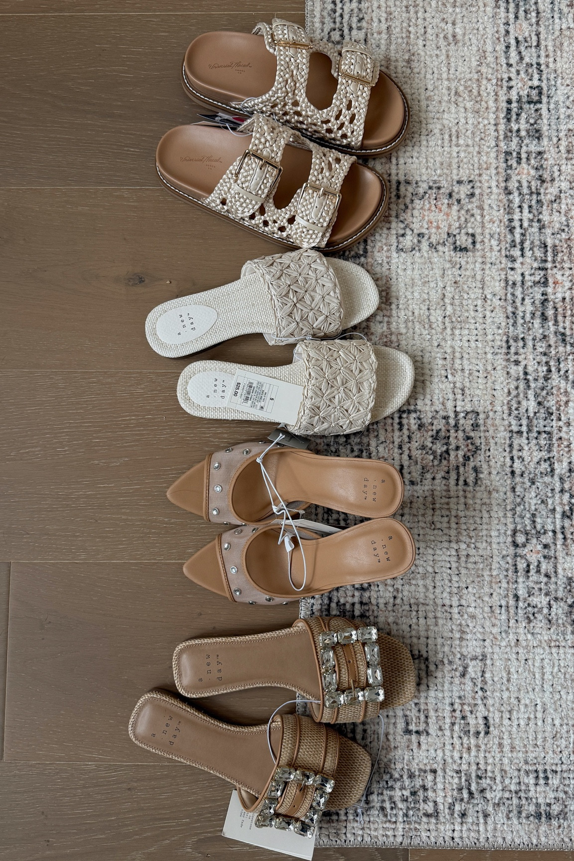 target spring and summer sandals!