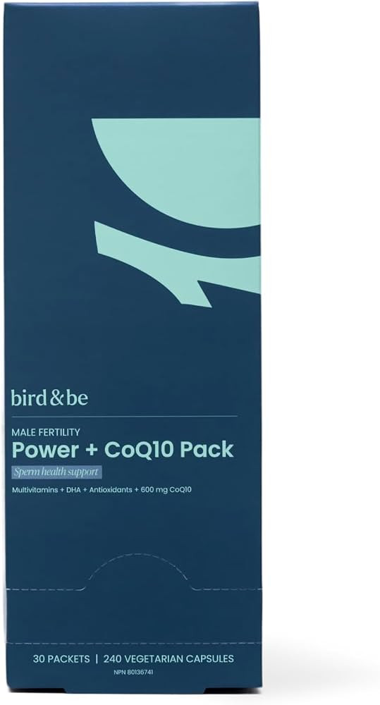Male Fertility Power + CoQ10 Pack (200 + 400 mg) - Vitamins to Support Sperm Health and Motility ... | Amazon (US)