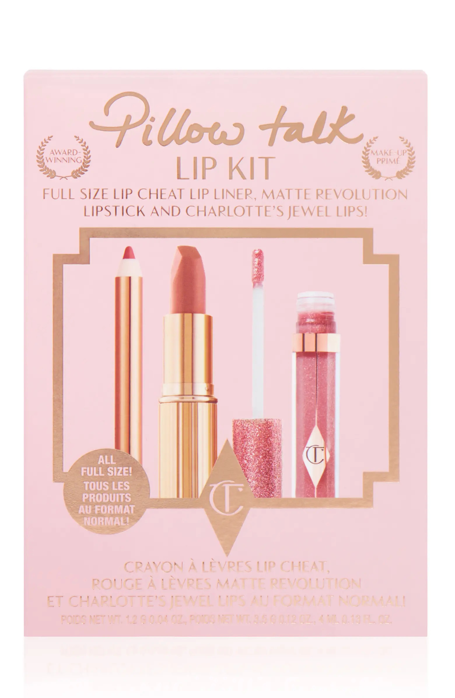 Charlotte Tilbury Pillow Talk Lip Kit $92 Value | Nordstrom | Nordstrom