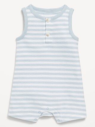 Unisex Henley Romper for Baby | Old Navy (US)