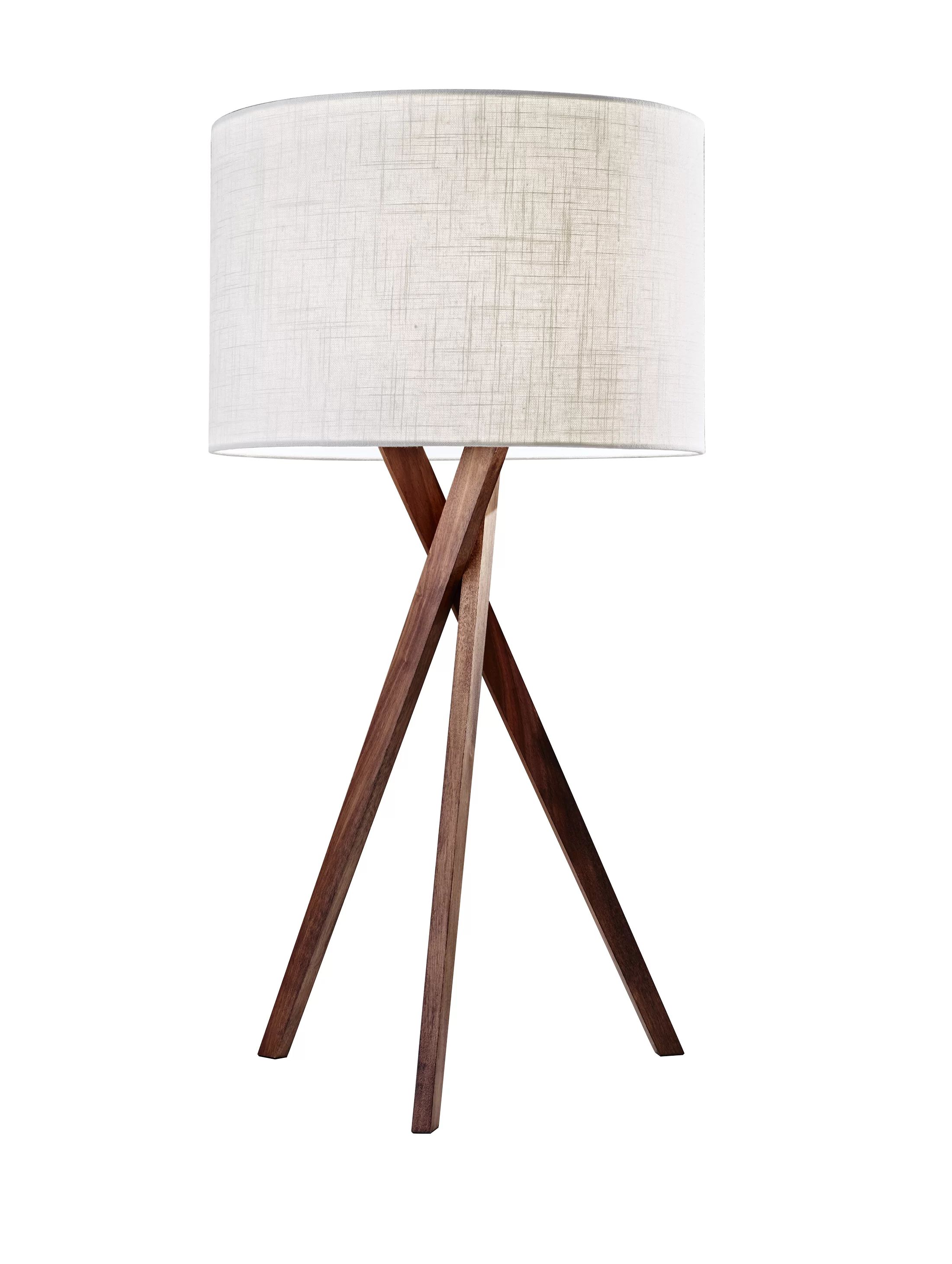 Harcourt Solid Wood Tripod Lamp | Wayfair North America