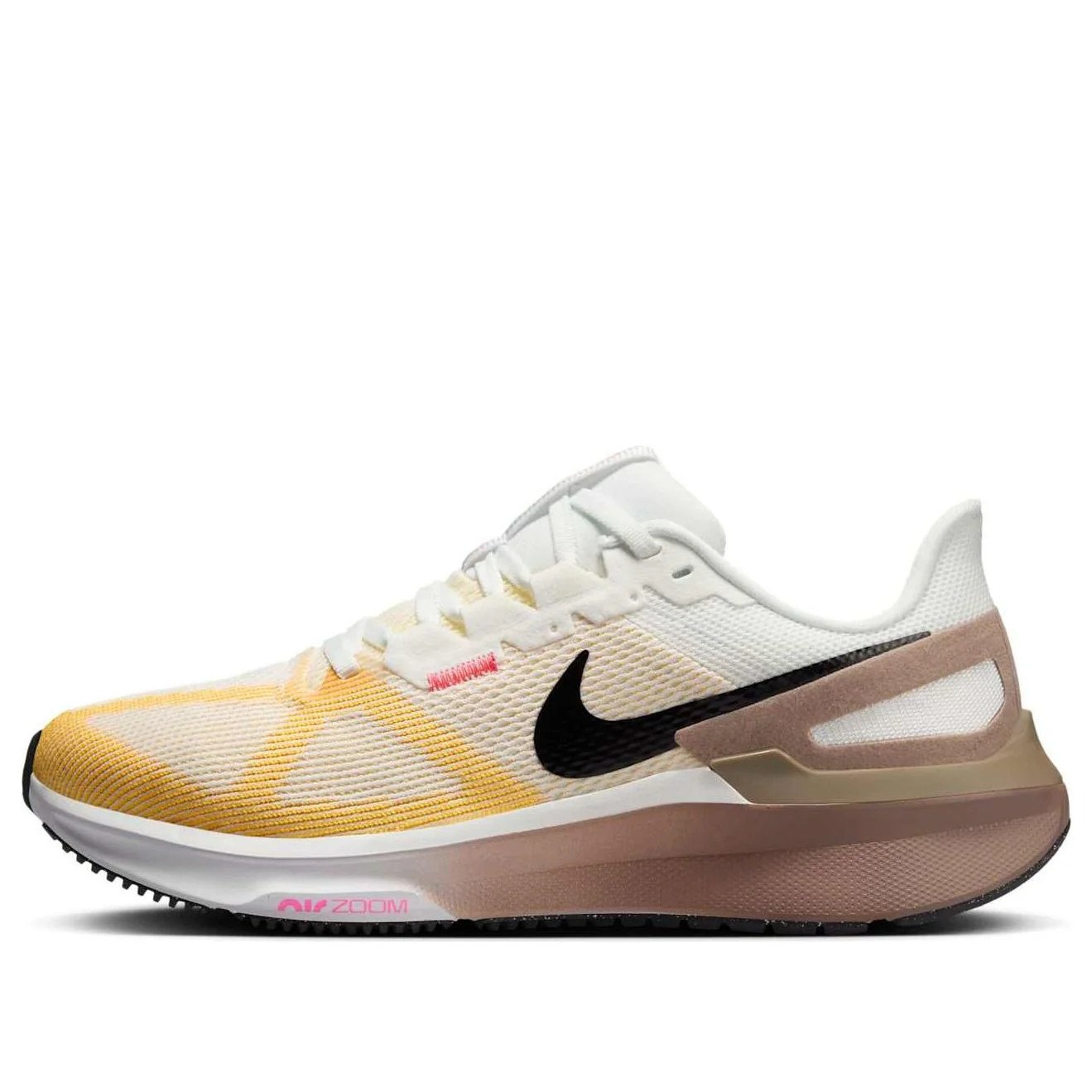 (WMNS) Nike Air Zoom Structure 25 'Summit White Mink Brown Black' | KICKS CREW