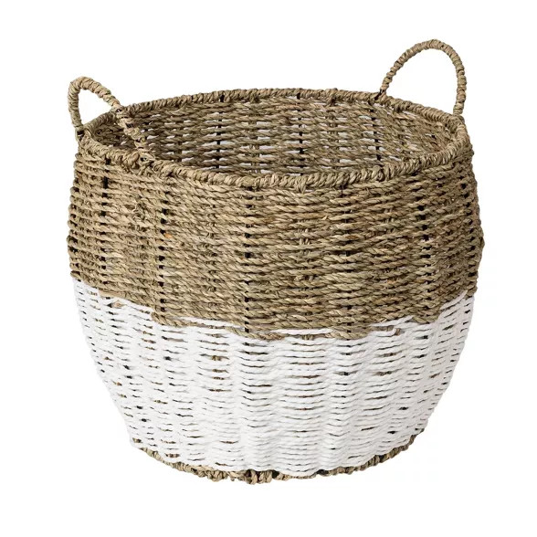 Honey-Can-Do 3pc Nested Round Baskets Light Brown | Target