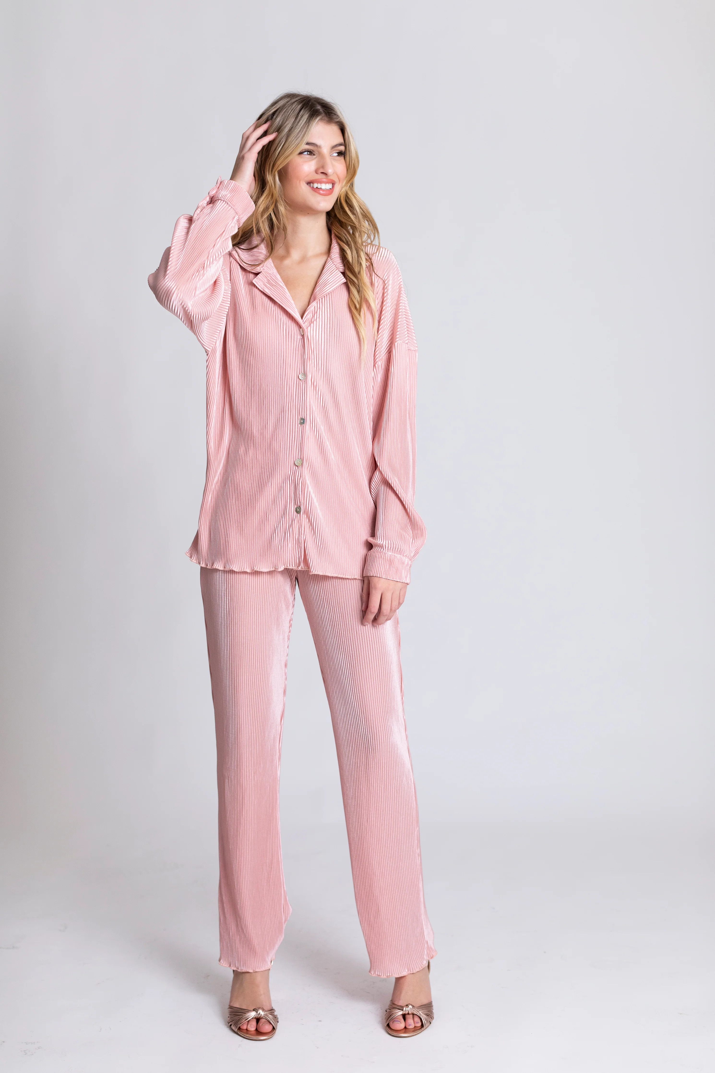 Pleats Please Set in Blush | waverles
