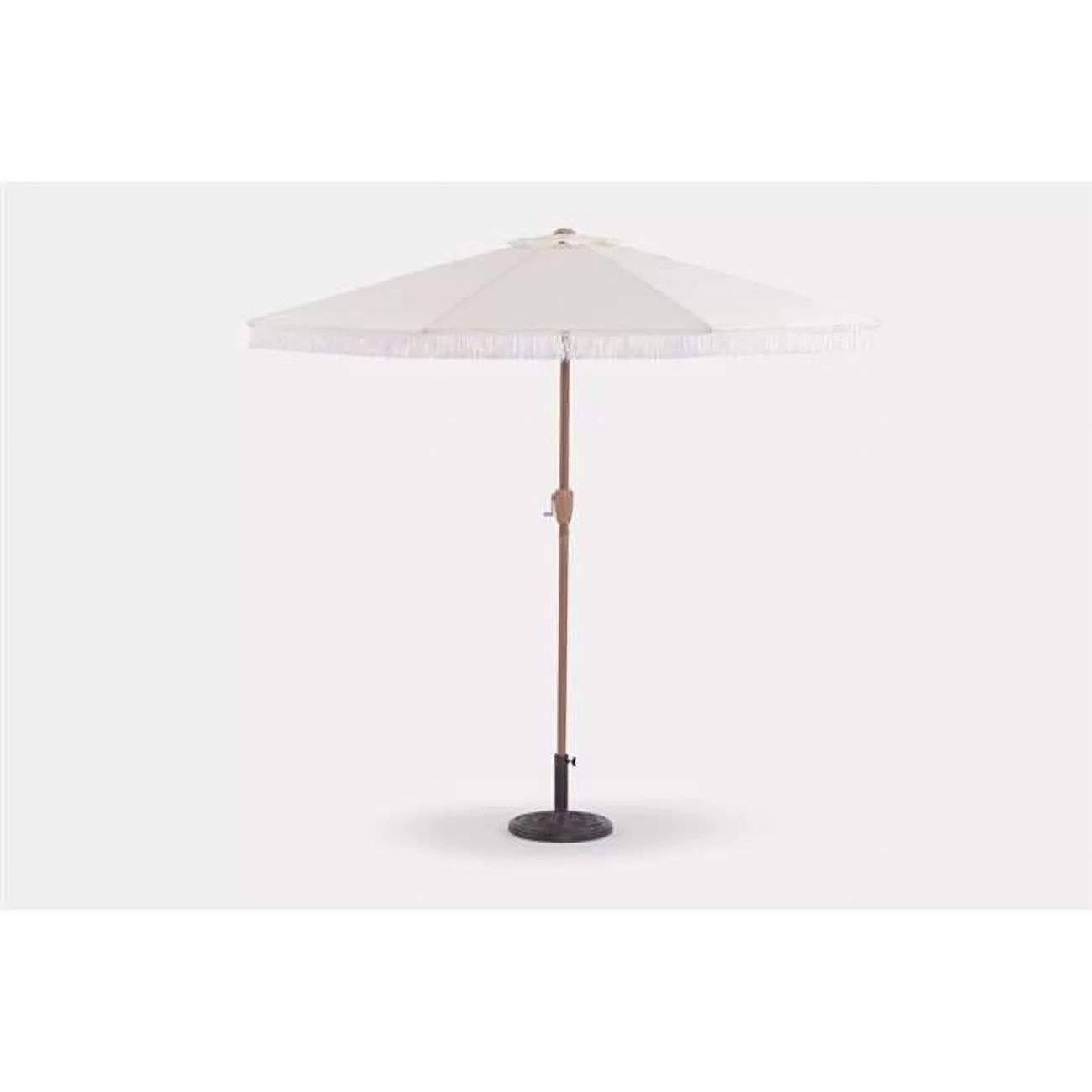 Living Accents  9 ft. Tiltable White Patio Umbrella | Walmart (US)