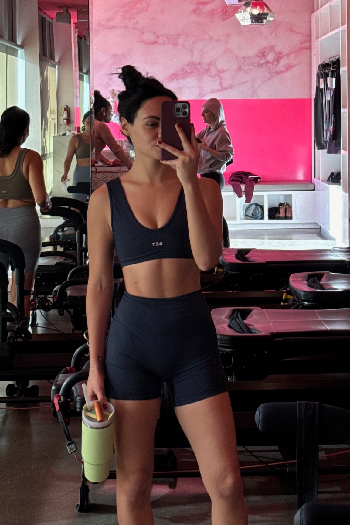 set active blue workout top and biker shorts

#LTKGiftGuide #LTKstyletip #LTKSpringSale