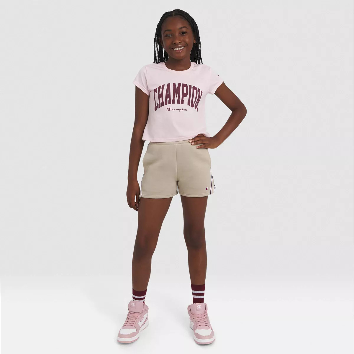 Champion Girls' Graphic T-Shirt | Target