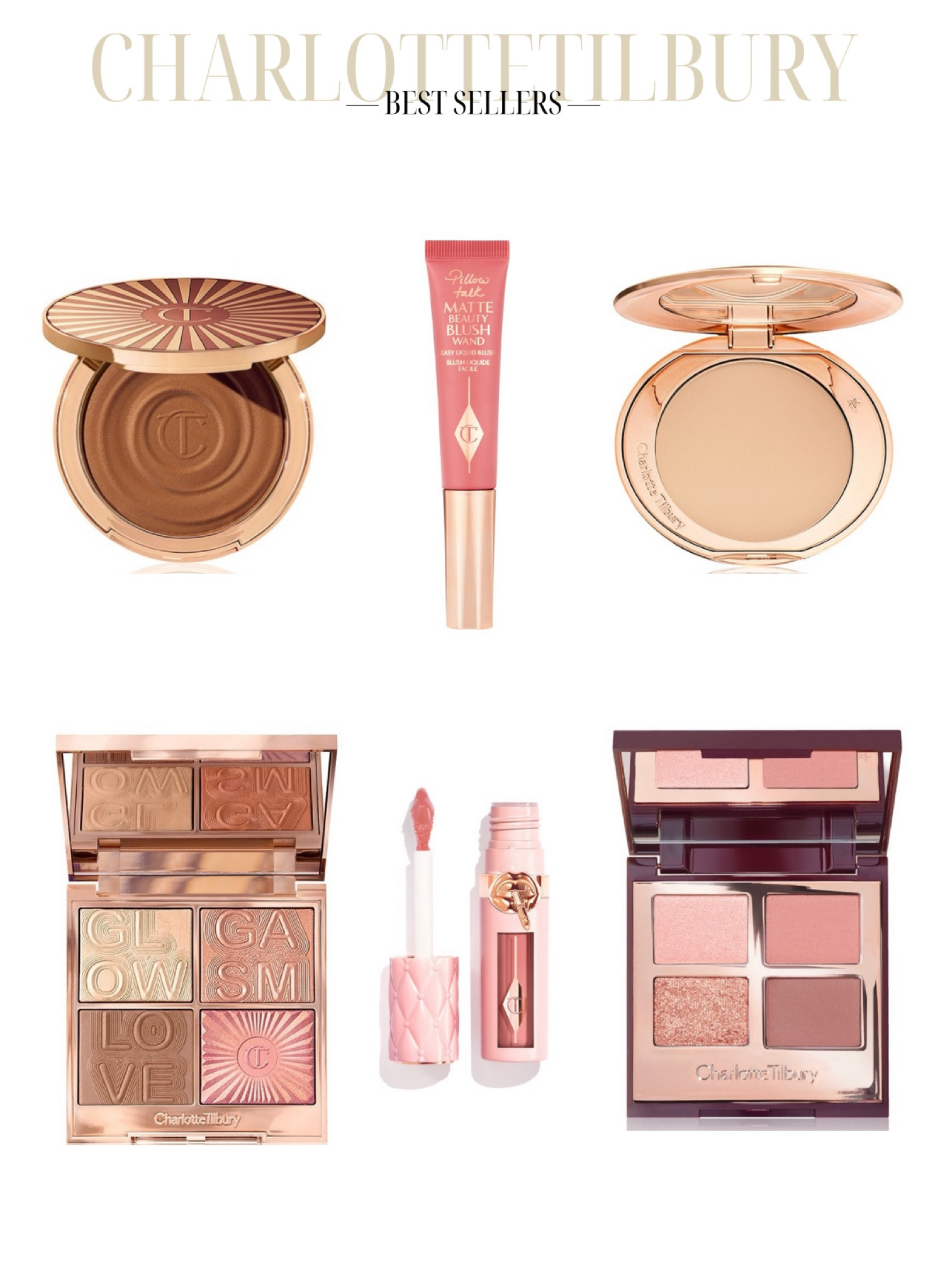 Charlotte Tilbury Best Sellers 🤩 #charlottetilbury 

#LTKFindsUnder100 #LTKBeauty