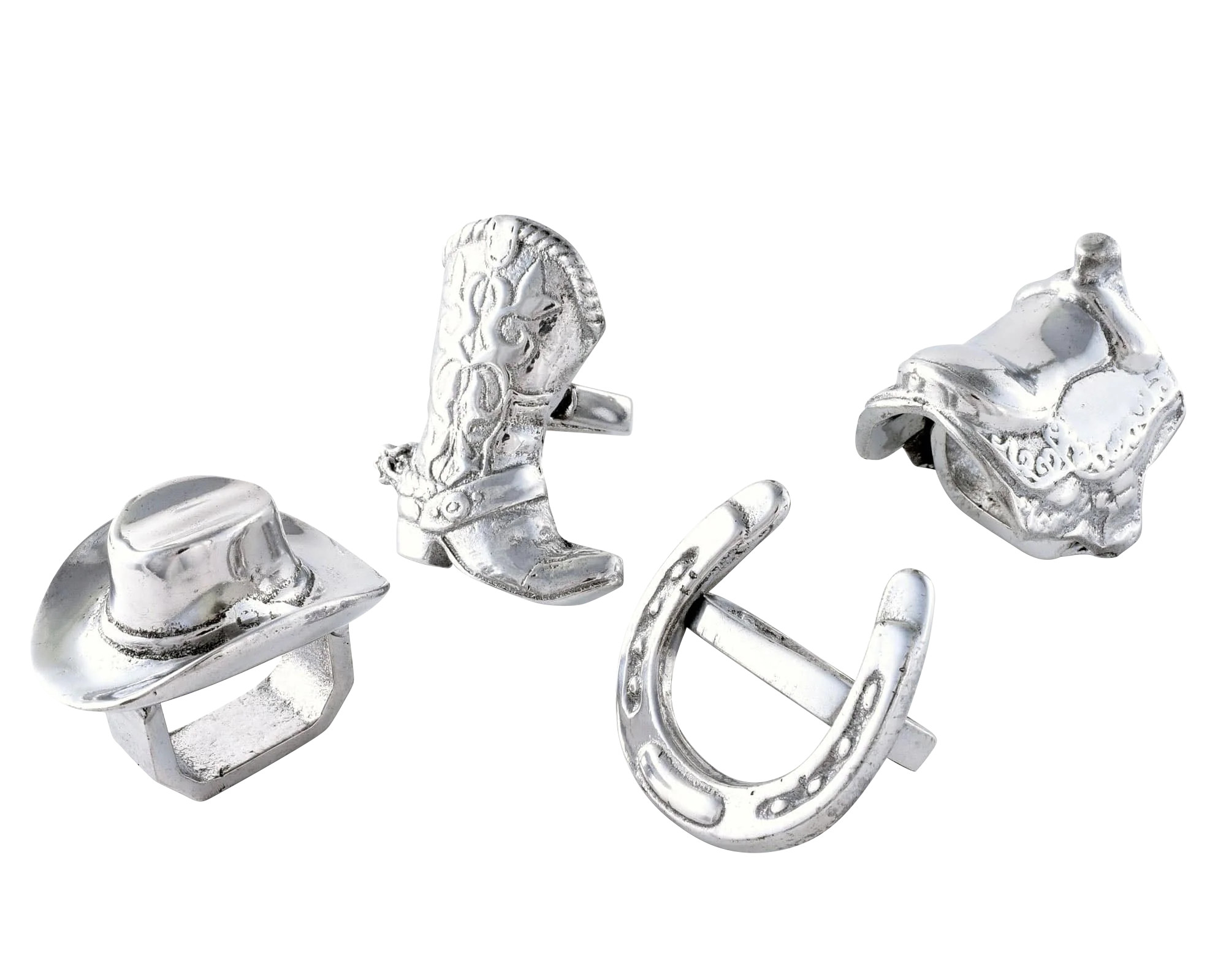 Arthur Court Western Napkin Rings | Pinto Ranch | Pinto Ranch