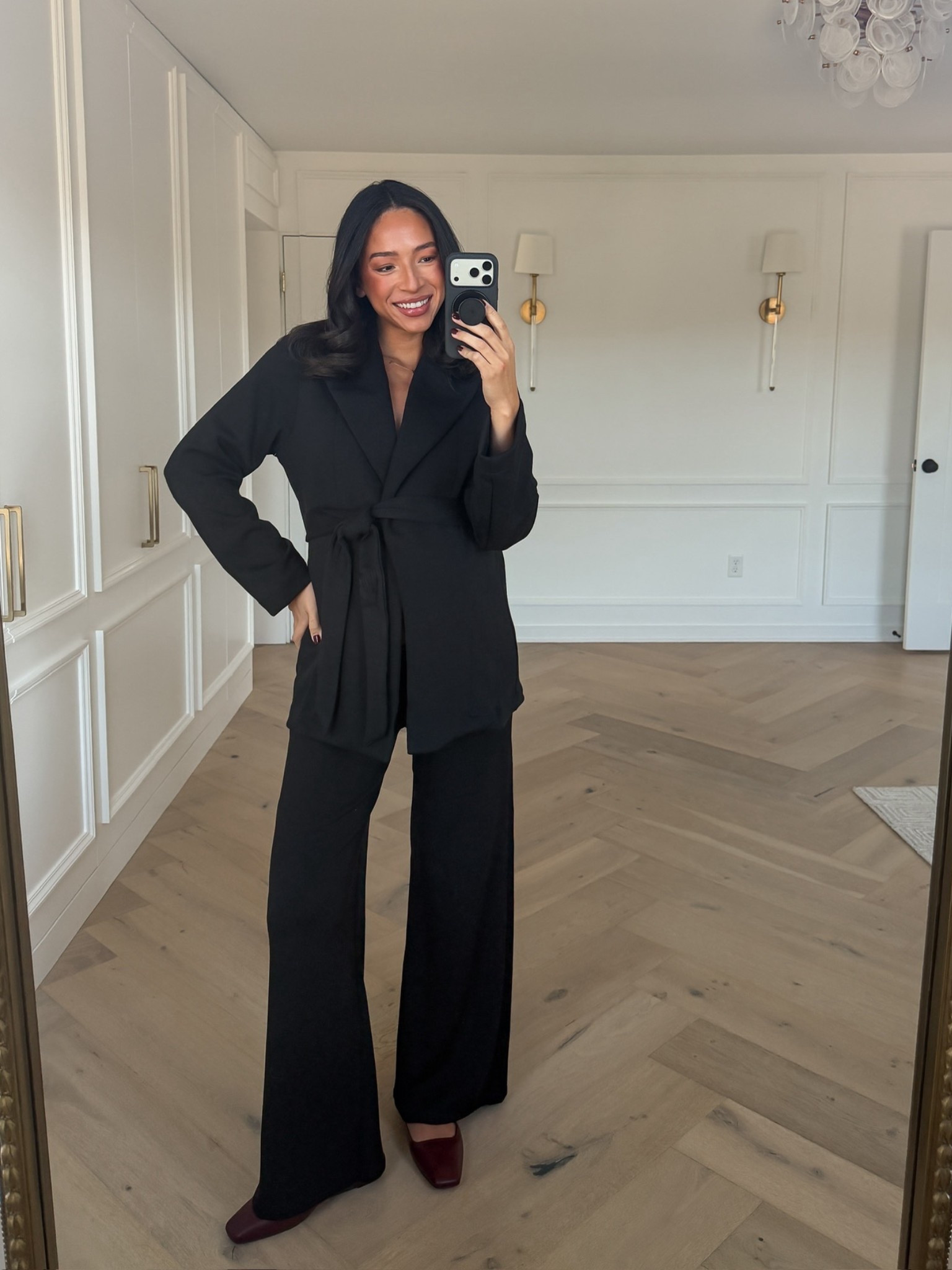 Comfy Winter Outfit 🤍 Use code NENAXSPANX for 15% off your first Spanx purchase + free shipping! Wearing size M cardigan and size M Tall wide leg pants - this material is so comfortable, lightweight and buttery soft! Loungewear Winter outfit Winter fashion Airport outfit Travel outfit

#LTKSeasonal #LTKTravel #LTKFindsUnder100