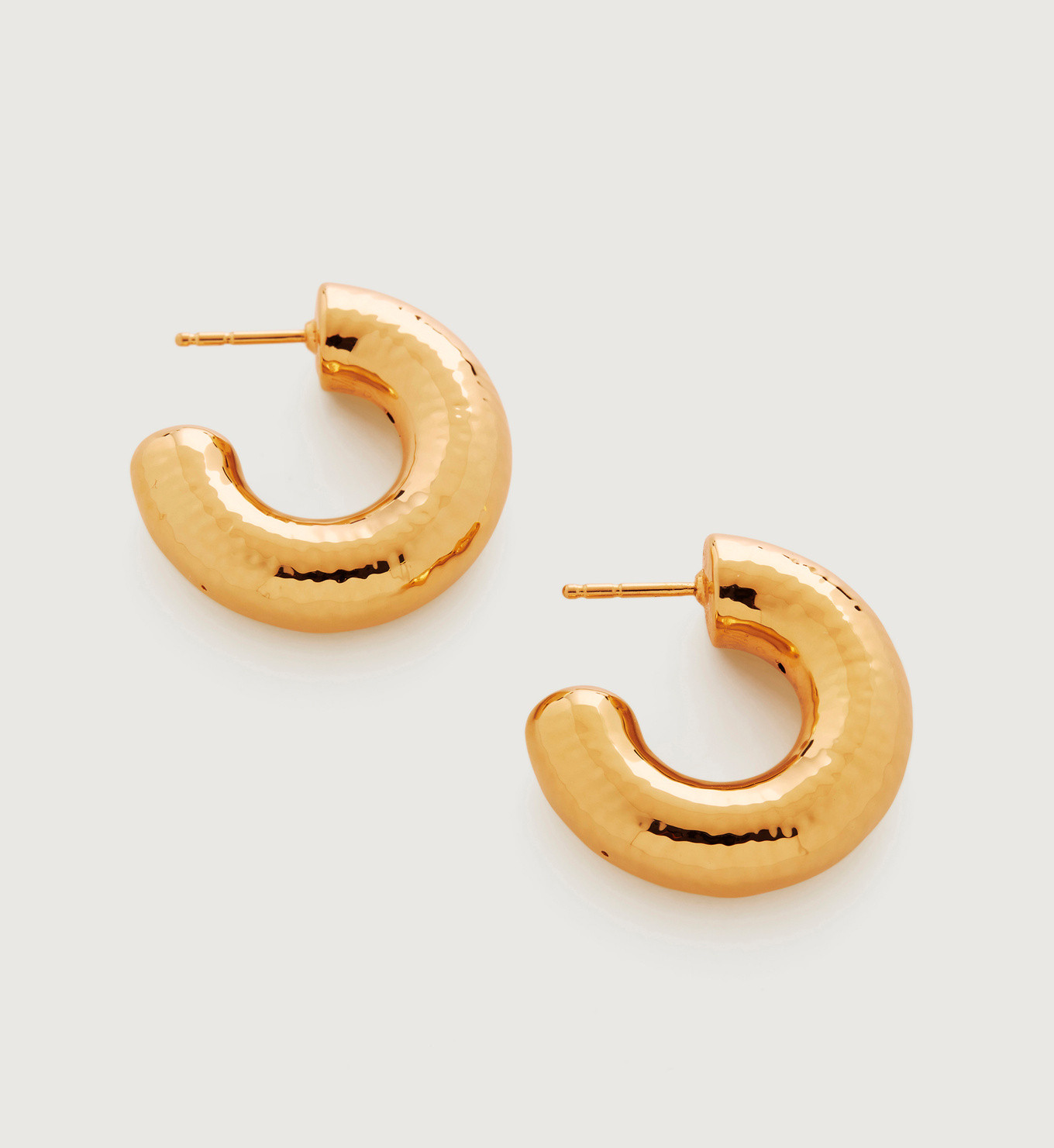 Siren Muse Chunky Medium Hoop Earrings | Monica Vinader (Global)