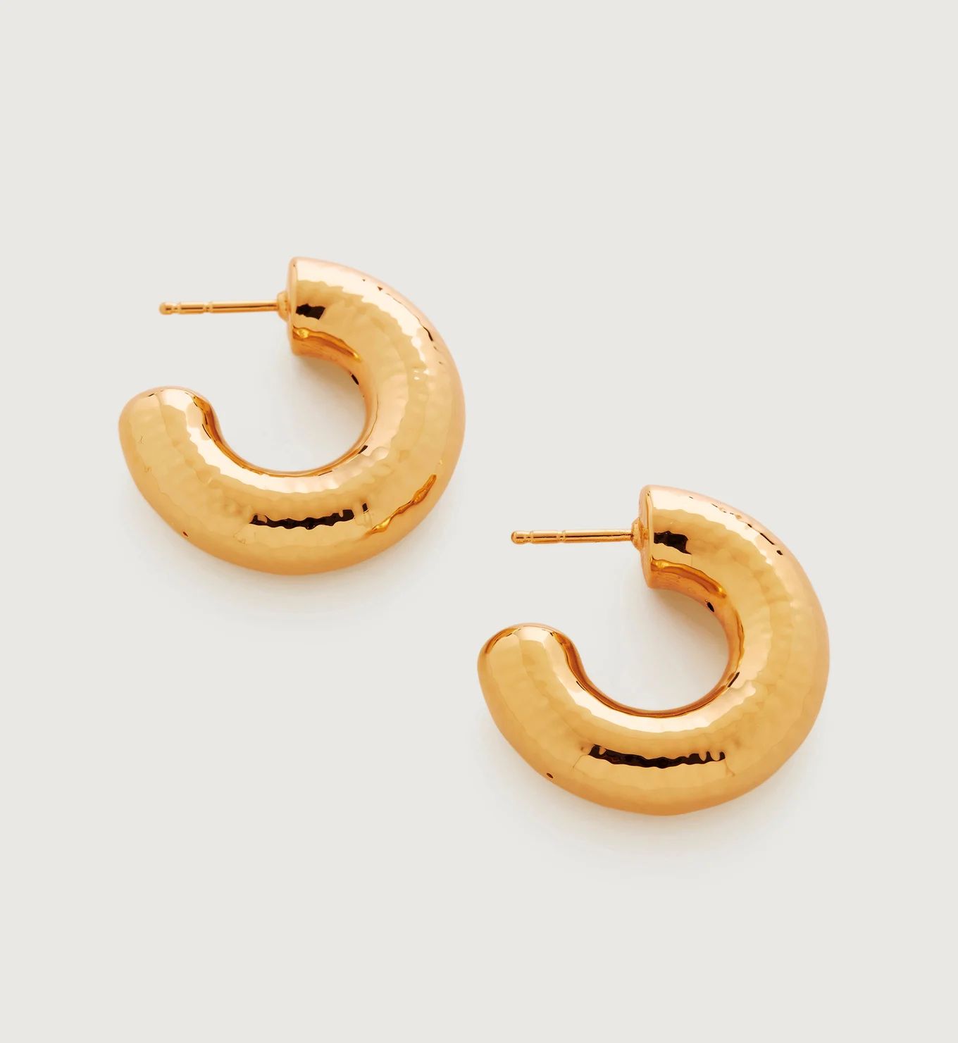 Siren Muse Chunky Medium Hoop Earrings | Monica Vinader (Global)