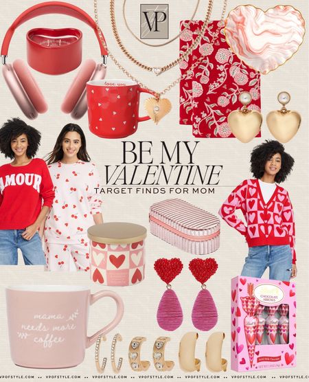 Valentine’s Day outfit ideas. Valentine’s Day gift ideas for her. Valentines day for her. Heart cardigan. Target Valentine’s Day gift ideas for her 

#LTKfindsunder50 #LTKstyletip #LTKSeasonal