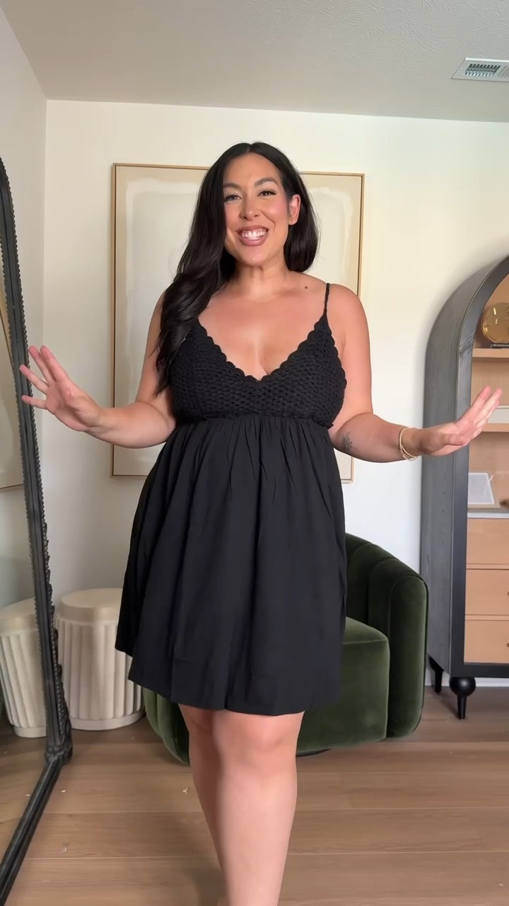 @ae mixed media dress!

summer fashion, midsize fashion, curvy fashion, midsize outfit inspo