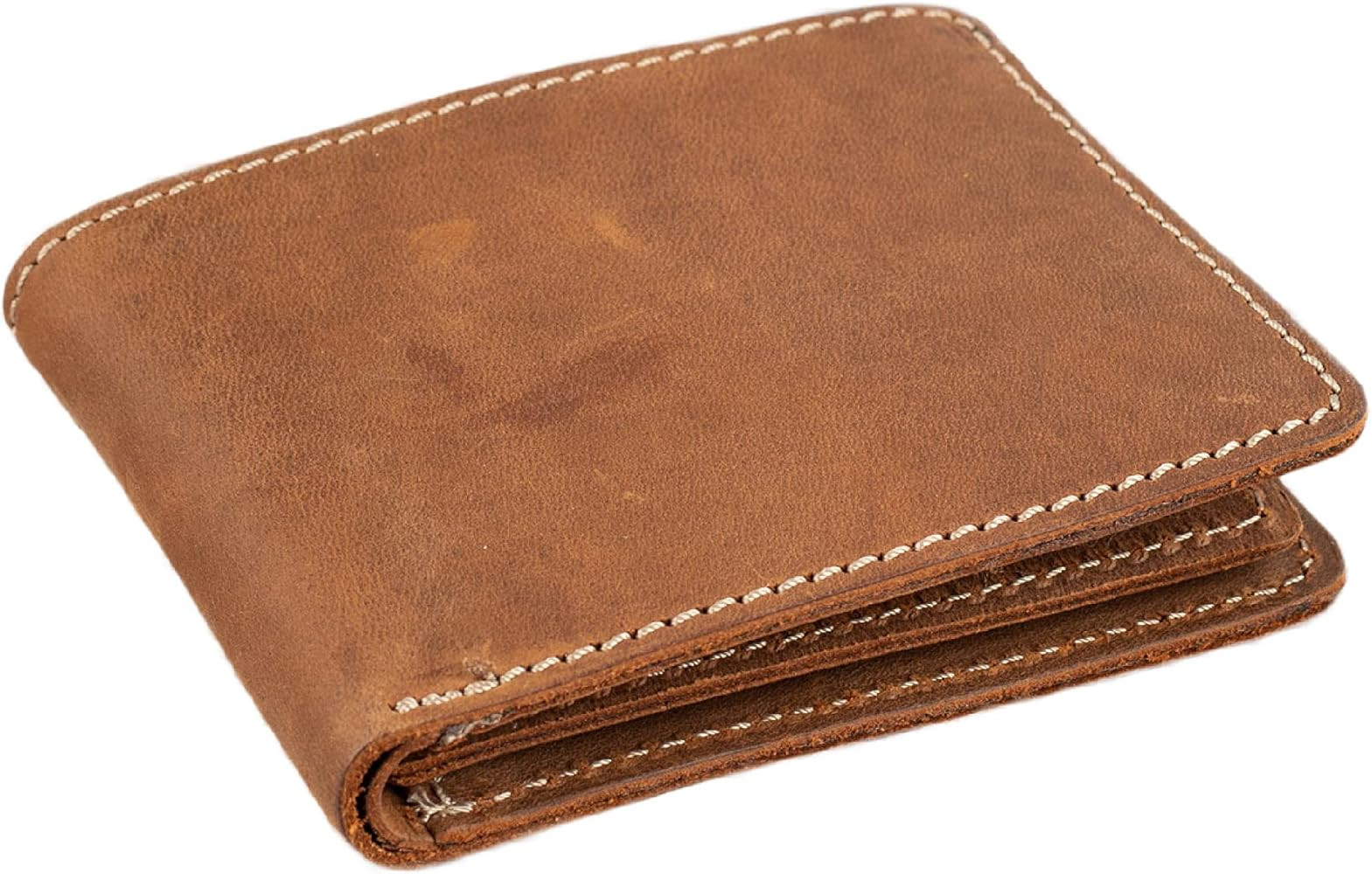 Premium Quality Leather Wallet For Men Slim Design All In One (Brown) | Amazon (US)