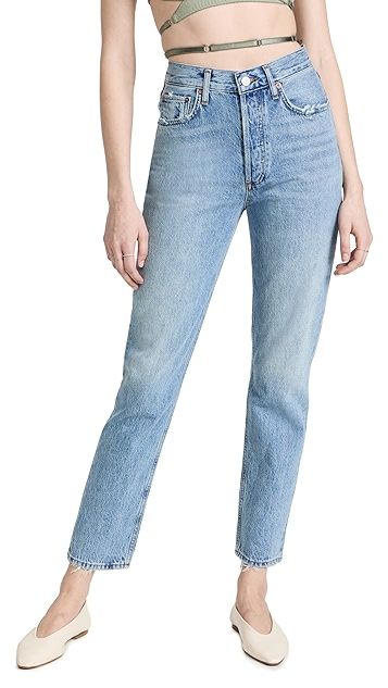 Fen High Rise Relaxed Tapered Jeans | Shopbop