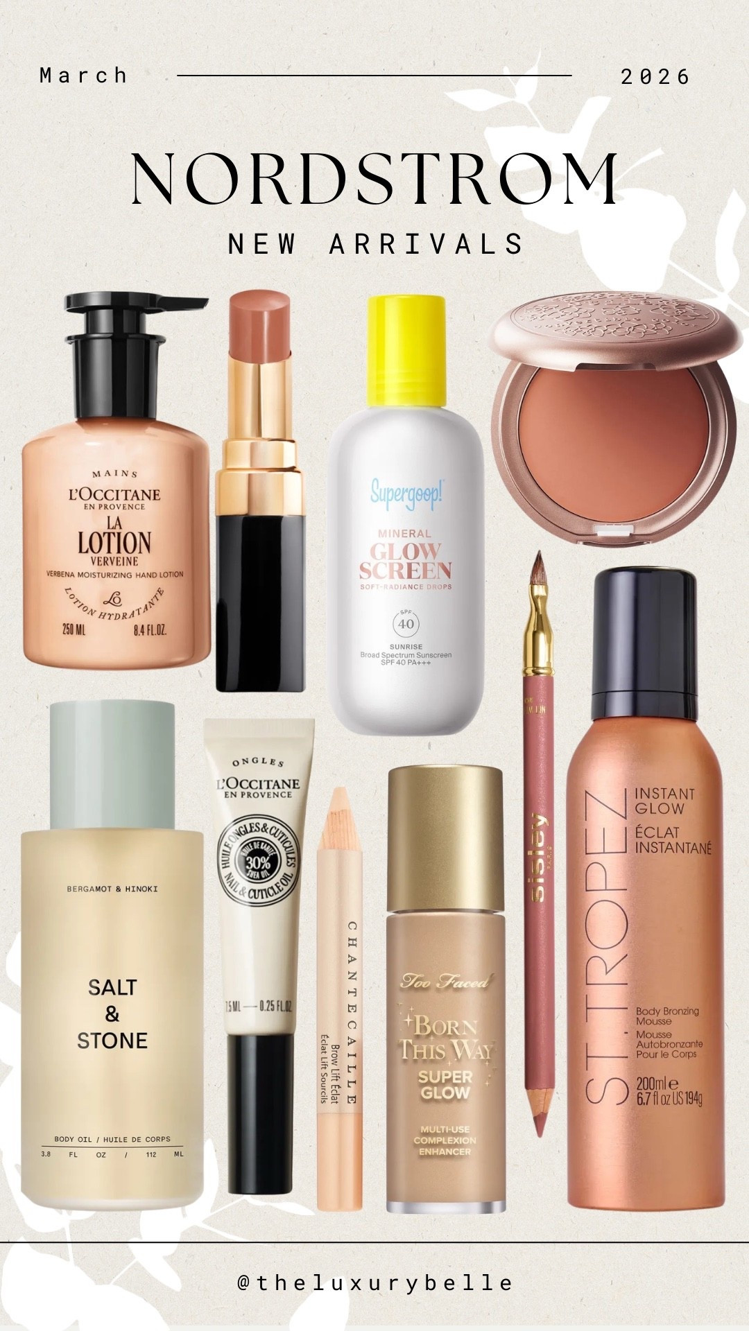 Nordstrom new beauty arrivals for spring! 

#LTKgrwm #LTKBeauty #LTKSeasonal