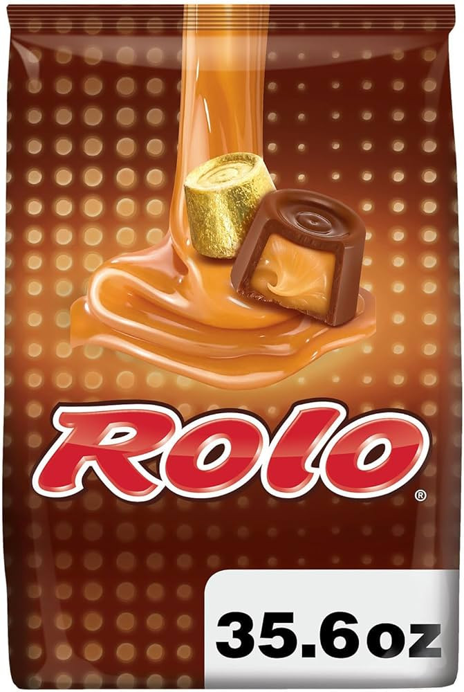 ROLO Rich Chocolate Caramel Candy Party Pack, 35.6 oz | Amazon (US)
