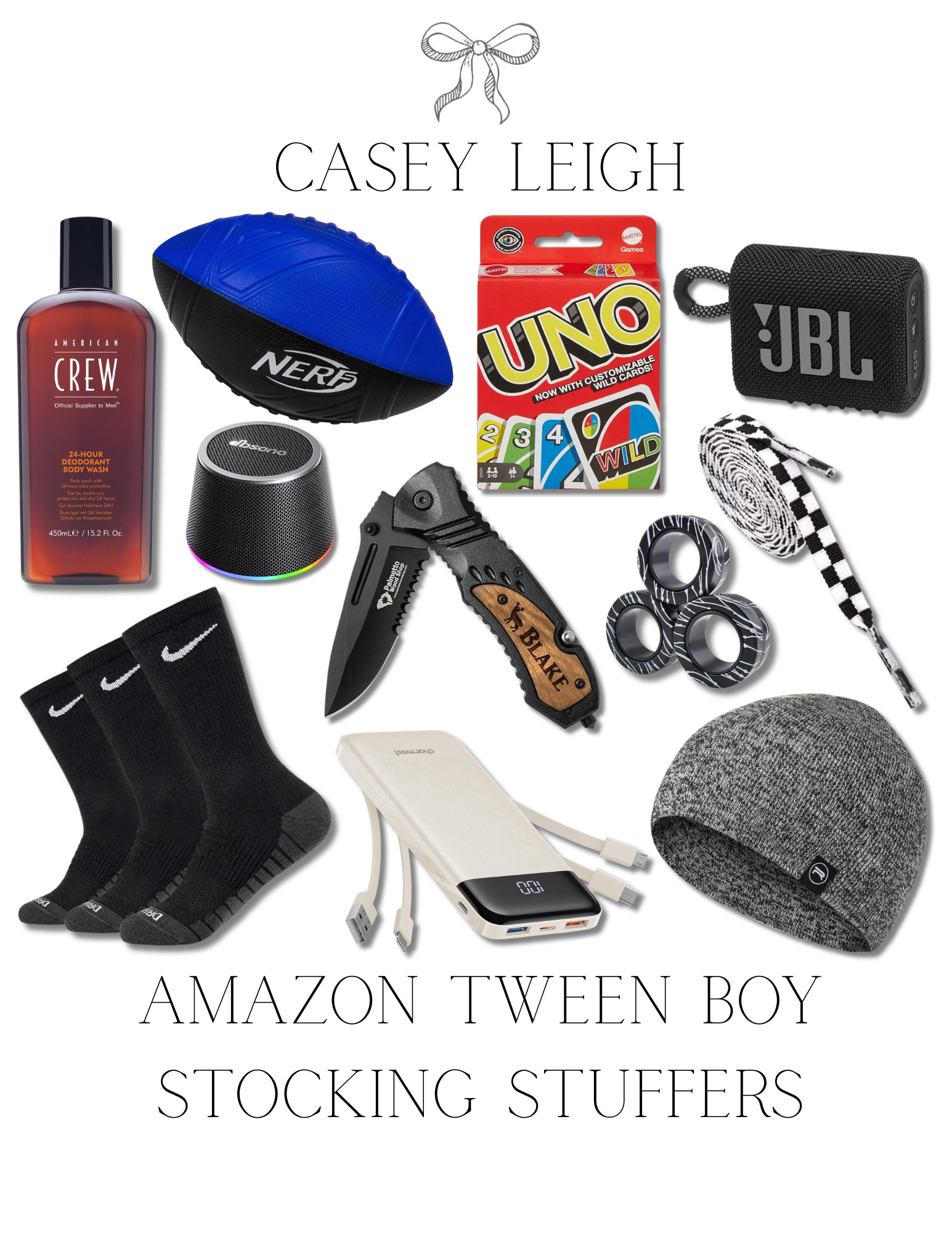 Stocking stuffers he’ll actually get excited about! Tween boy Amazon finds all linked on LTK. #StockingStuffers #LTKKids 

 