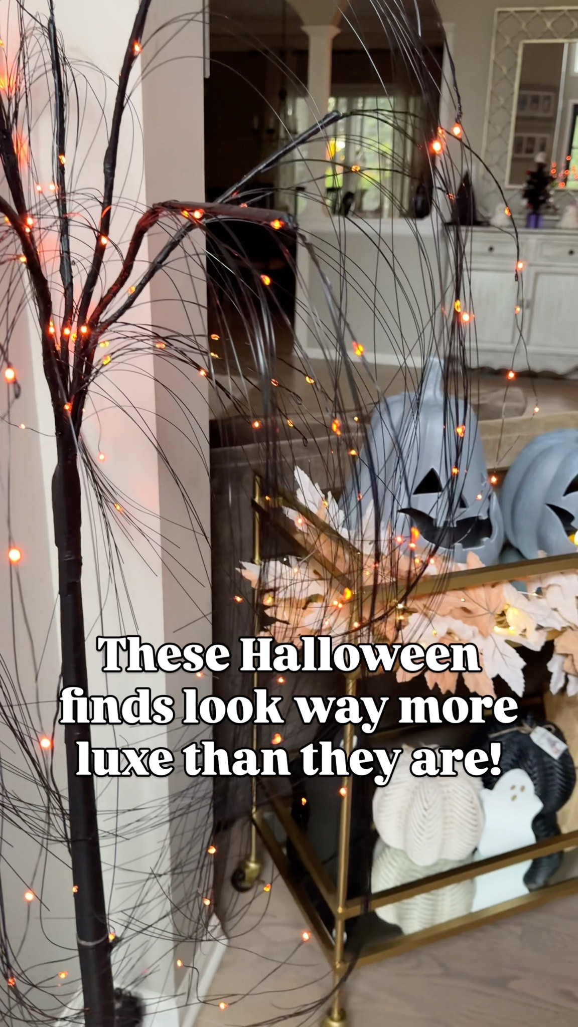 👻✨ Affordable spooky decor that looks way more luxe than it is 🎃 From the LED color-changing willow tree to clay pumpkins, twinkling garland, and woodsy ghosts — these pieces create the coziest little spooky nook 🕸️🍂 Linking everything so you can bring the vibes home 🖤

#SpookyNook #HalloweenDecor #LTKHalloween #AffordableFinds #LTKHome #SpookySeason #Halloween 

#LTKFindsUnder50 #LTKHome #LTKSeasonal