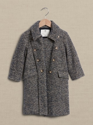 Italian Wool-Blend Great Coat for Toddler | Banana Republic (US)