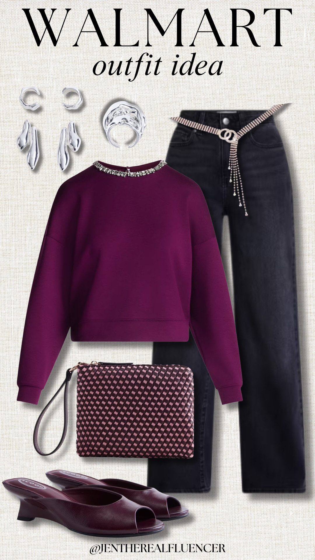Walmart New Arrivals 🍂

SCOOP Silver Tone Sculpted Ear Cuff and Drop Earring Set, SCOOP Silver Tone Sculpted Organic Ring, Rhinestone Belt Chain, SCOOP Wine Fusion Scubaknit Embellished Sweatshirt (5 colors, sizes XS-4X), SCENARIO Washed Black Wide Leg Jeans (4 colors, sizes 0-20), FREE ASSEMBLY Dusty Rose Woven Wristlet (2 colors), SCOOP Burgundy Peep Wedge Sandals (3 colors, sizes 6-11) 

 #LTKootd #LTKMidsize #LTKWorkwear