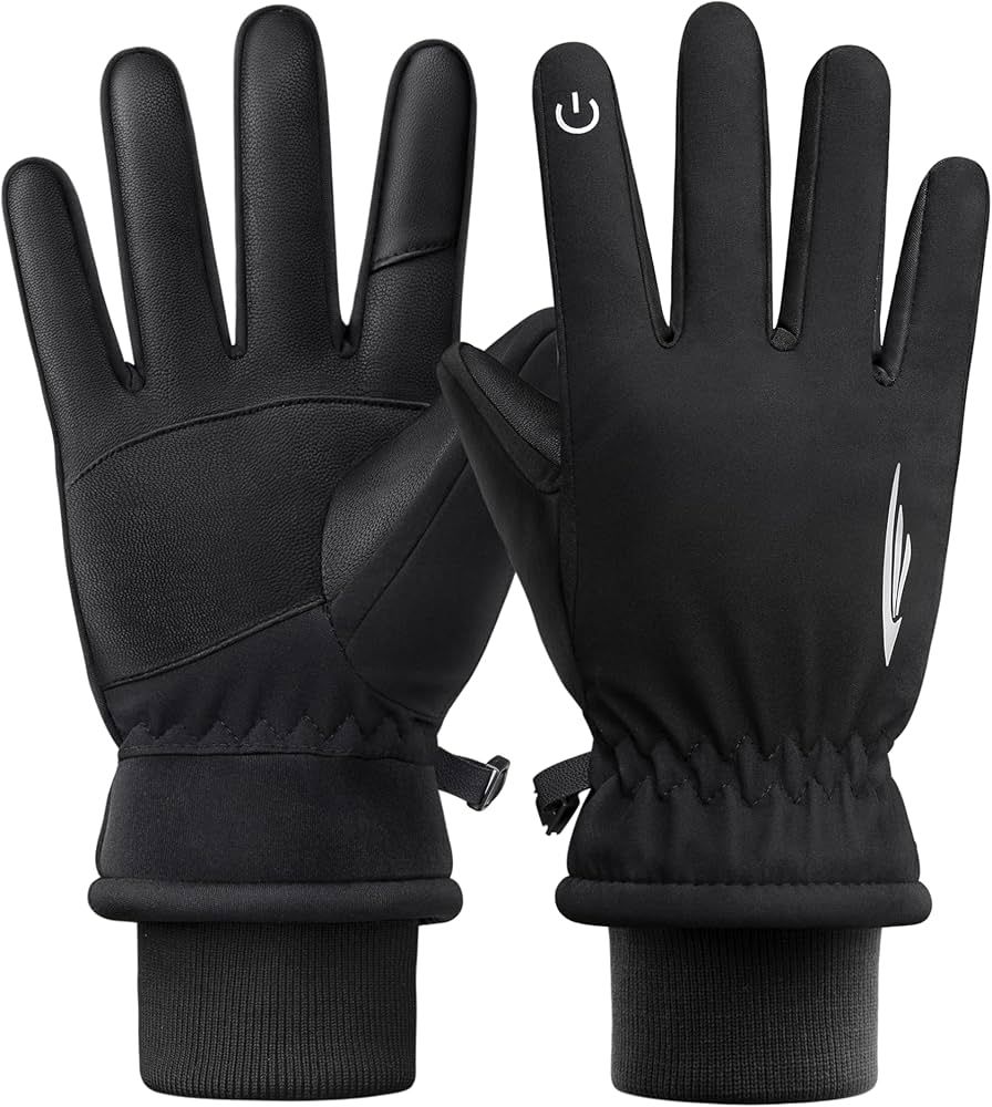 rivmount Winter Gloves Men Women,Waterproof Touch Screen Gloves Warm Ski Gloves Windproof Thermal... | Amazon (US)