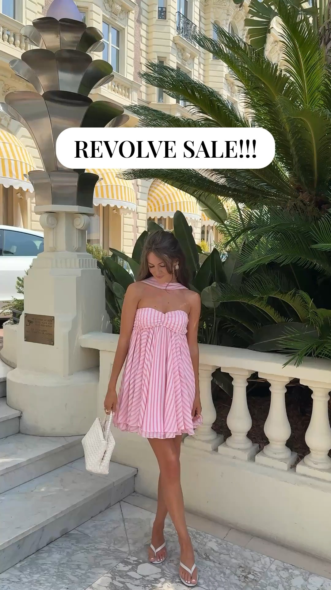 HUGE Revolve Sale - 20% off full-priced and sale items with code HAPPY20! 

I wore this dress in France and it was perfect for a day of shopping and brunch by the sea! 🩷

#LTKTravel #LTKSpringSale #LTKSaleAlert