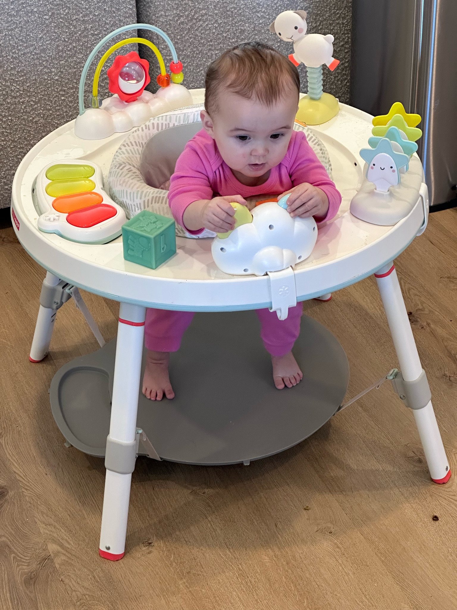 Girlfriend loves this thing to this day! (Mom also likes it when she needs to make sure baby girl is in a space space to go to the bathroom 😂) HIGHLY RECOMMEND! 



#LTKbaby #LTKhome #LTKkids