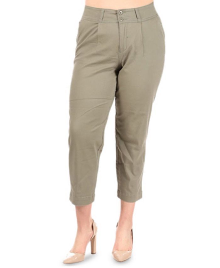 Plus Trendy Cropped Pants | Macys (US)