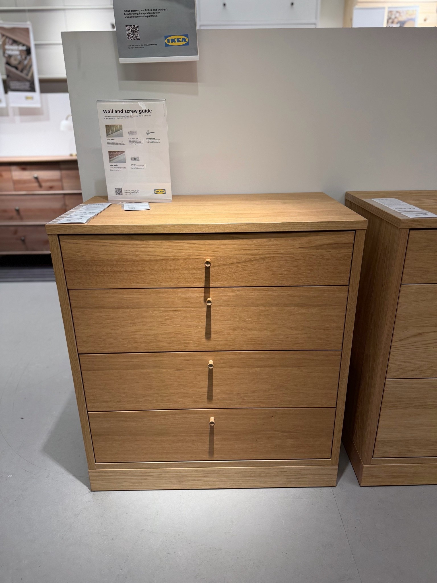 Affordable, sturdy, modern oak veneer dresser for any bedroom

IKEA home finds

#LTKHome
