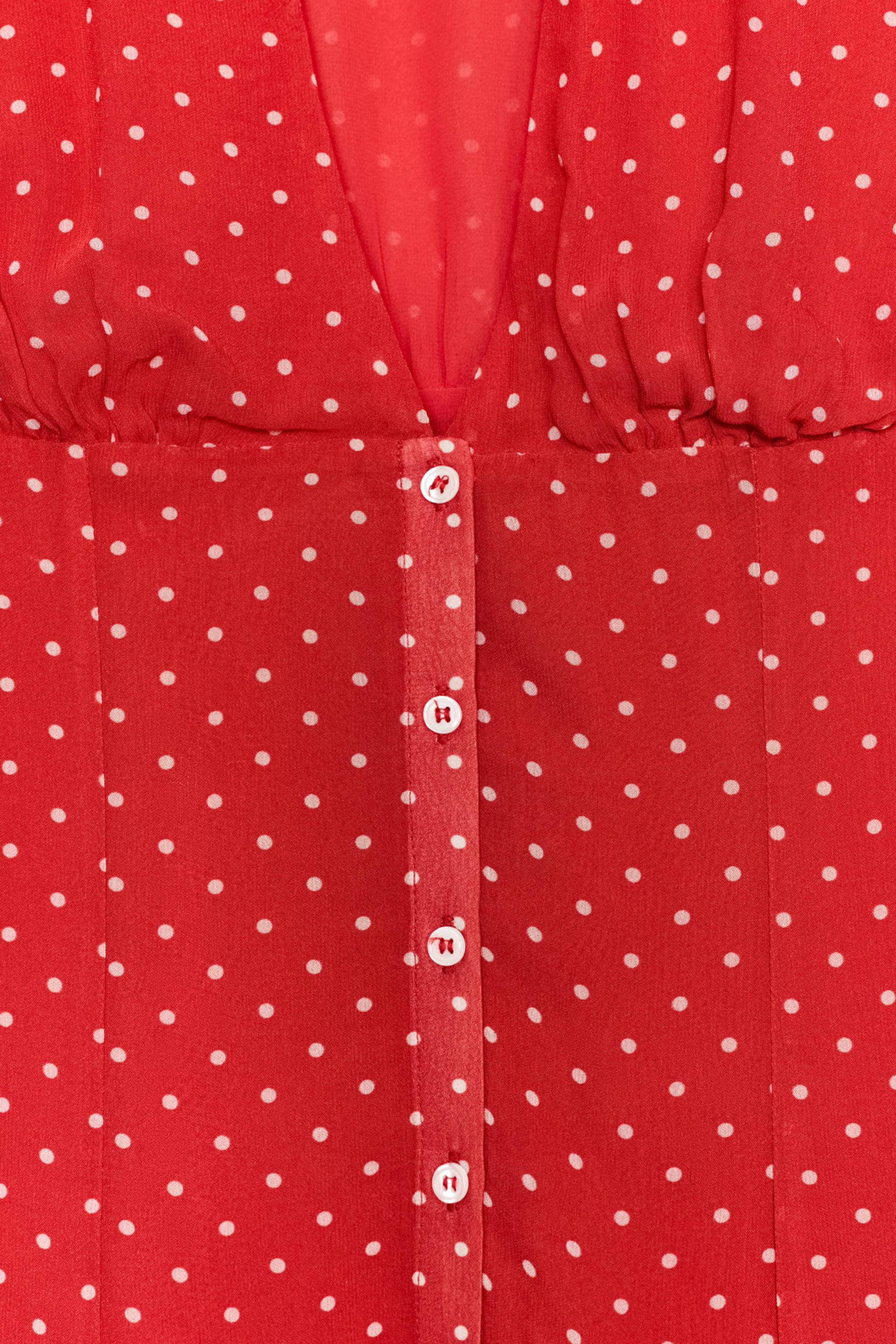 SHORT POLKA DOT DRESS | Zara US