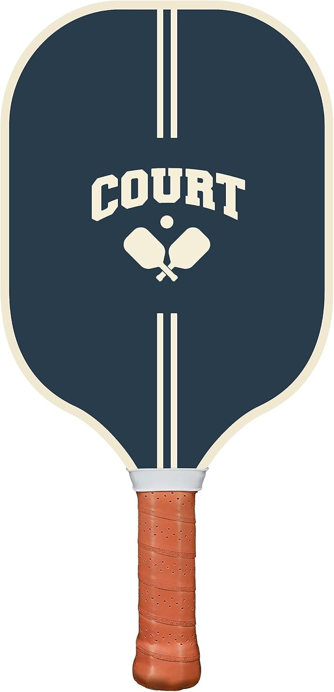 Court Pickleball Paddle - Carbon Fiber, Honeycomb Core, Cushioned Non-Slip Grip - Premium, Aesthe... | Amazon (US)