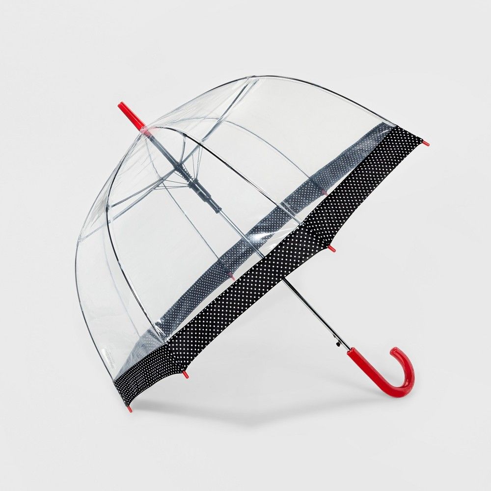 ShedRain Bubble Umbrella - Clear Dot Border | Target