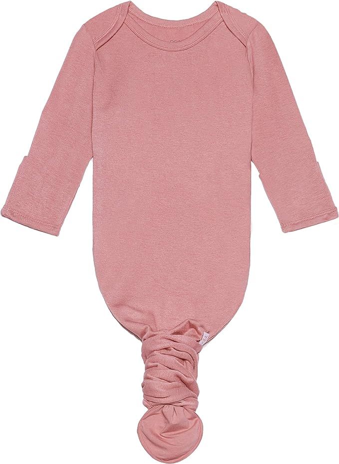 Posh Peanut Knotted Newborn Gown - Newborn Gowns for Girls, Baby Sleep Gown - Baby Girl Gowns 0-3... | Amazon (US)