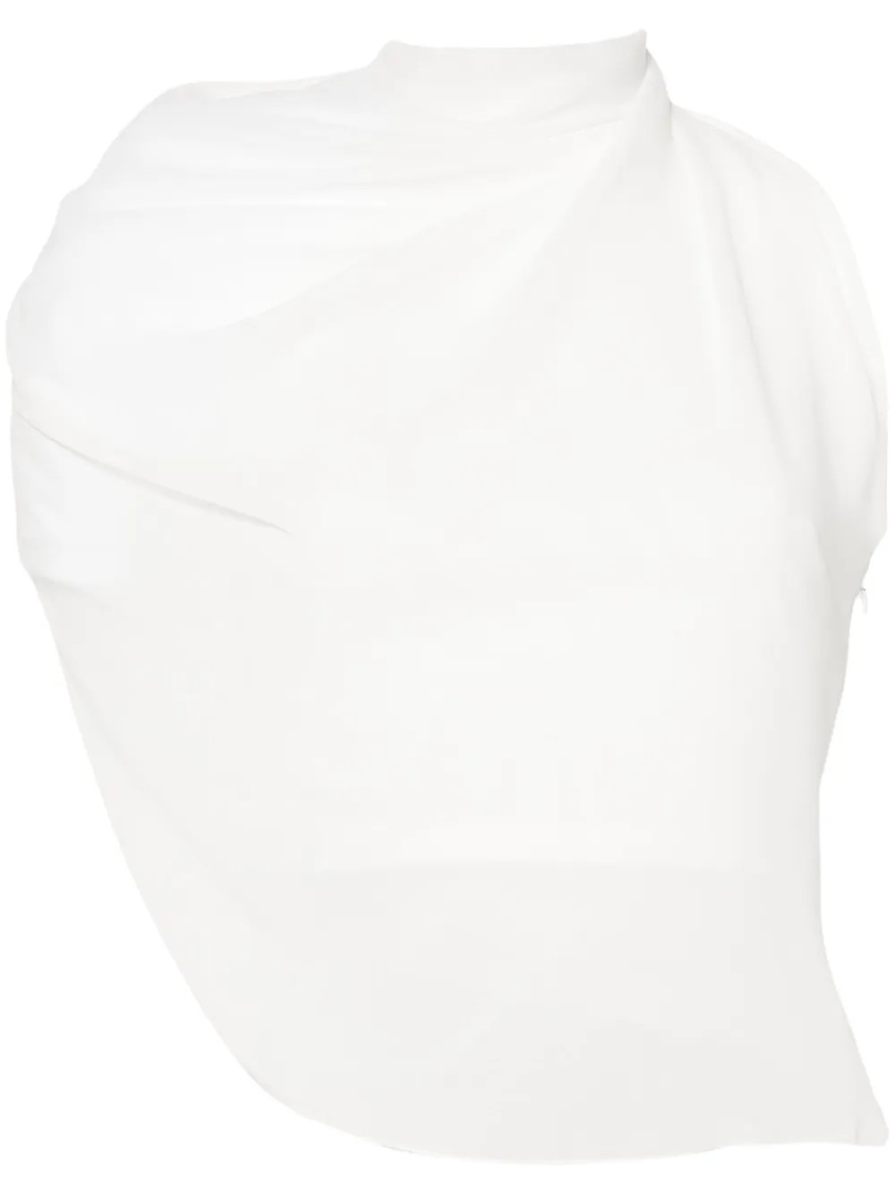 Jacquemus Le Haut Pablo Chiffon Blouse | White | FARFETCH UK | Farfetch Global