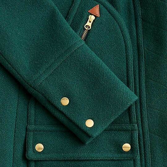 New chateau parka in Italian stadium-cloth wool | J. Crew US