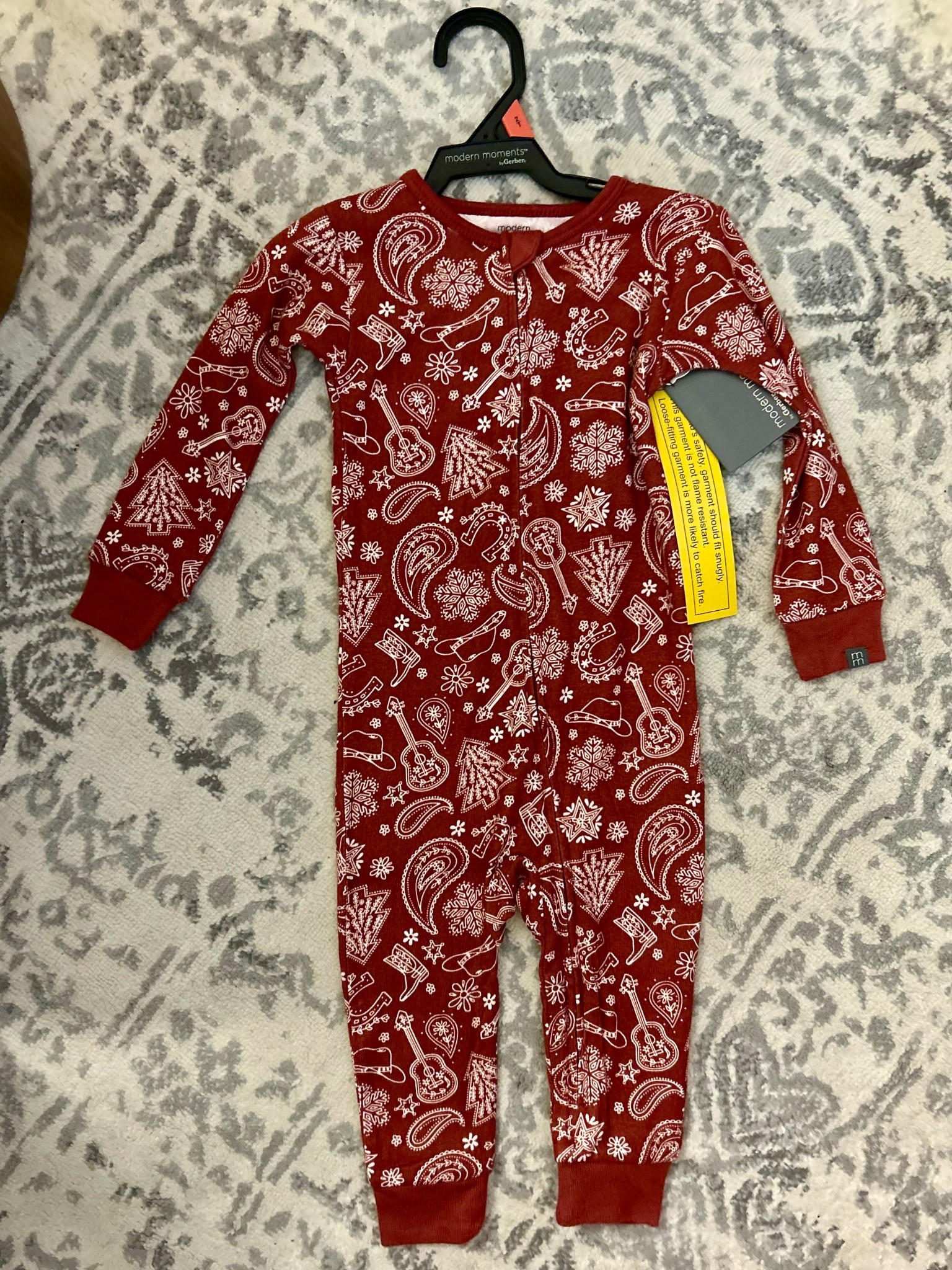 These western Christmas pjs were too cute to pass up!! Link below. #ad 

#LTKKids #LTKHoliday #LTKBaby