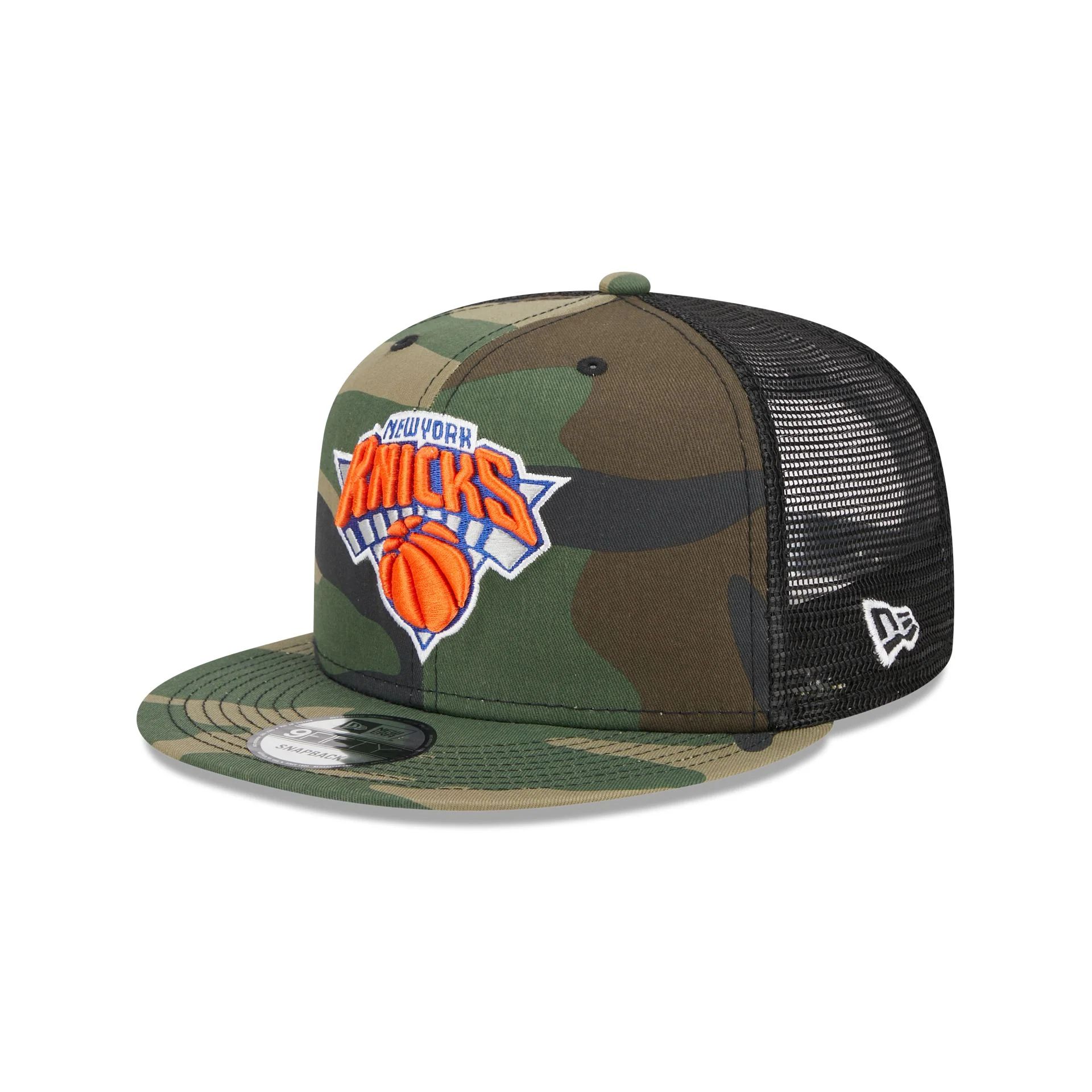 New York Knicks Camo 9FIFTY Trucker Snapback | New Era